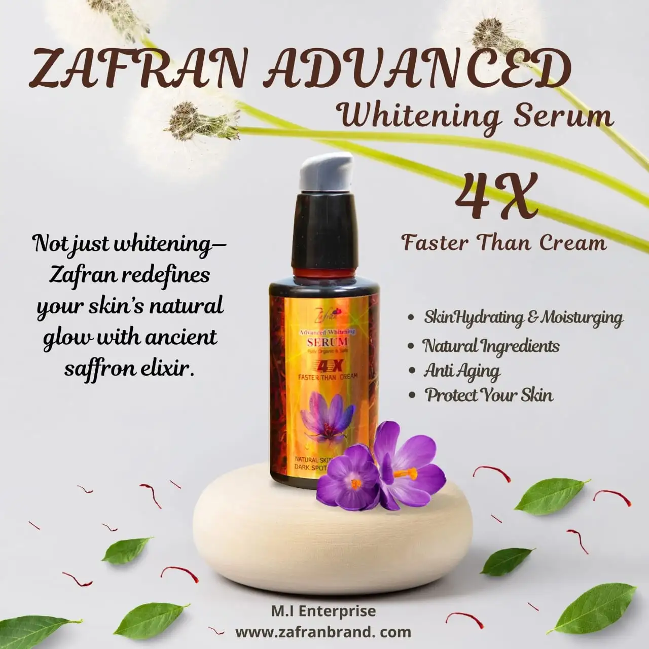 Zafran Advanced Whitening Serum