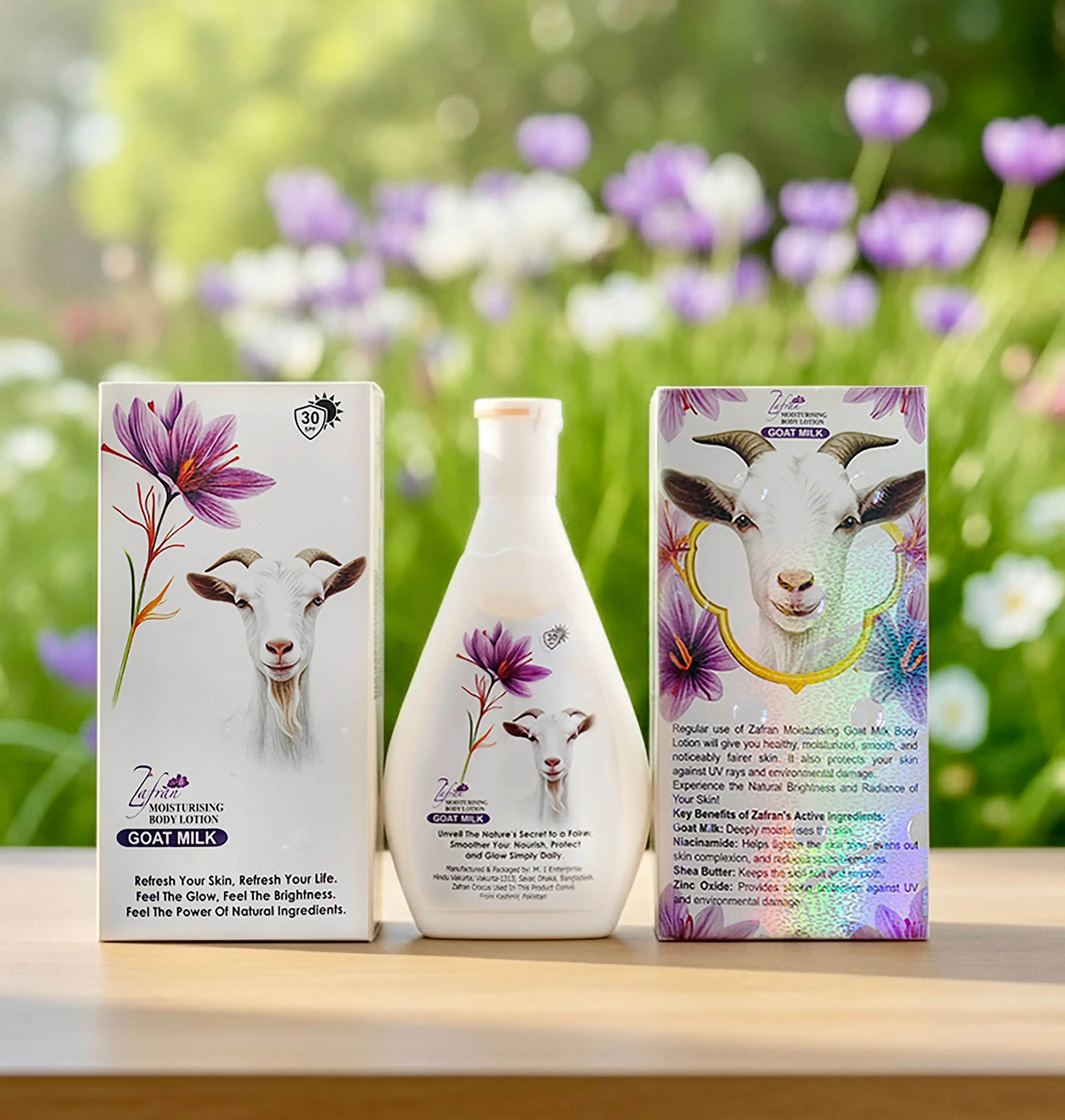 Zafran Goat Milk Lotion